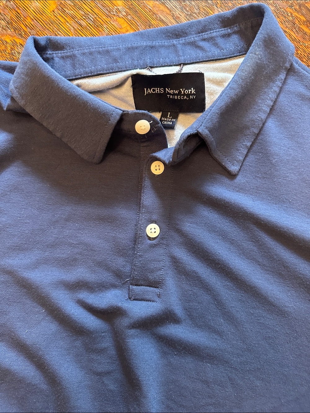 Jachs New York Large Men’s Polo Style Shirt
